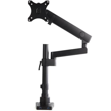 StarTech.com Staffa per montaggio monitor su scrivania - Articolabile 2 x USB 3.0 QualitÃ  superiore (Desk Mount Monitor Arm w/ 34in LCD) [ARMPIVOT2USB3]