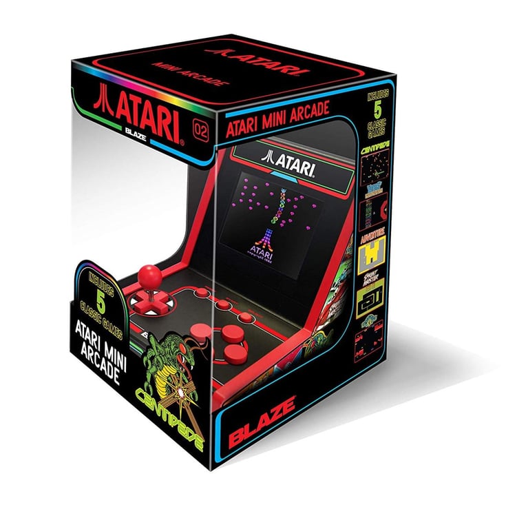 Console Atari Mini Borne Arcade 5 Jeux Inclus - vue 2