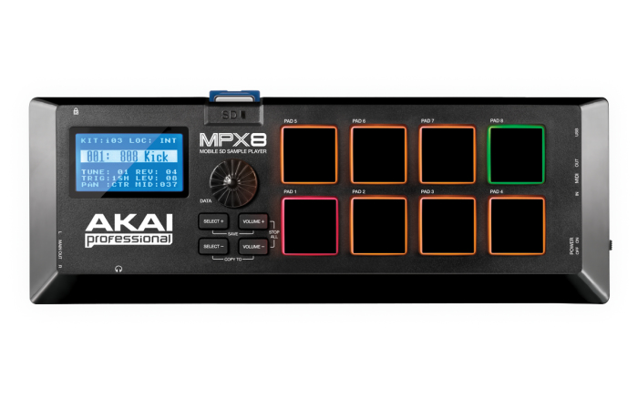 AUDIO CONTROLEURS MPX8 AKAI PRO - vue 2