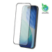 Protection d'écran antibactérienne en verre trempé ultra-résistant à  bords incurvés (60% verre trempé recyclé) pour Apple iPhone 17 Pro Max, Noir