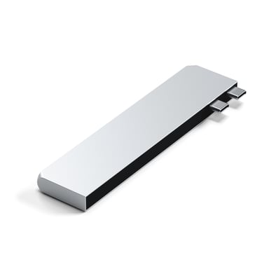 Satechi ST-HUCPHSS base para portátil y replicador de puertos Acoplamiento USB 3.2 Gen 2 (3.1 Gen 2) Type-C Plata