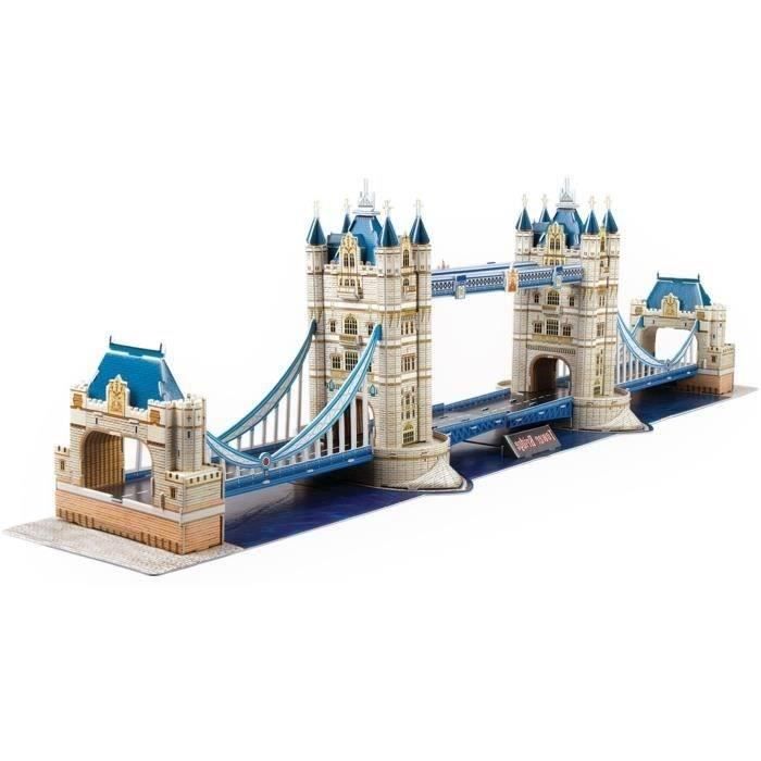 Puzzle 3D Tower Bridge Jeu de construction EXPLORA 120 pièces Dès - vue 4