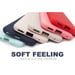 Custodia in silicone Soft Feeling Pink Sand per Apple iPhone 14 Plus - Finitura in silicone - Tocco ultra morbido