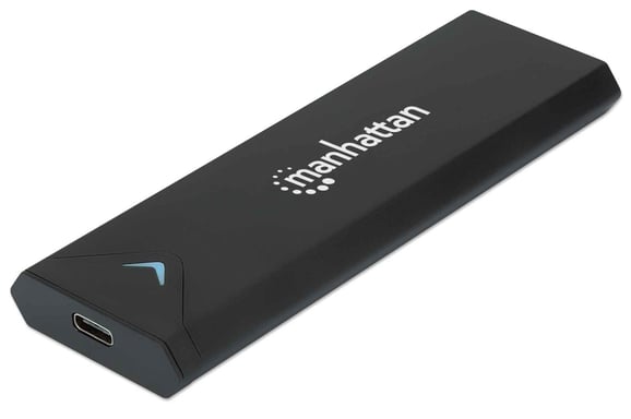 Manhattan 130530 Boîtier de disques de stockage Enceinte ssd Noir M.2