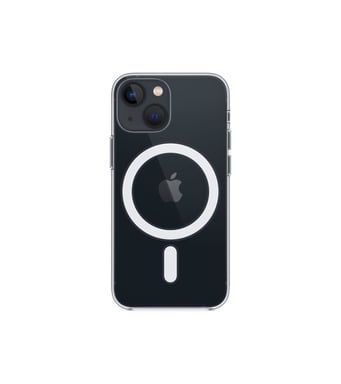 Coque pour iPhone 13 mini Clear Case avec MagSafe Transparent