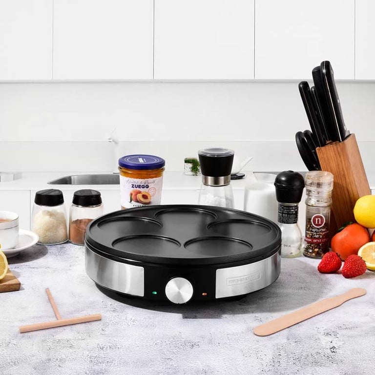 Crêpiere électrique Fonte D'aluminium Anti Adhésif Minicrepe Nx Kitchencook - Neuf