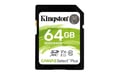 Kingston Technology Tarjeta SDXC Canvas Select Plus 100R C10 UHS-I U1 V10 de 64 GB