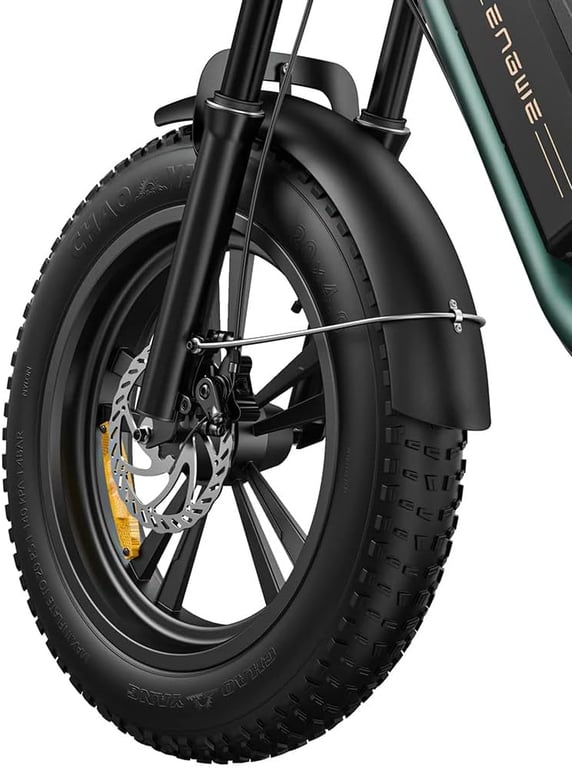 Vélo électrique tout terrain à gros pneus ENGWE M20 20 pouces Moteur Batterie double 48 V 26 Ah Neuf - vue 2