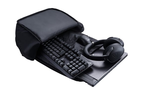 ASUS ROG Ranger BP1501G Zaino da 43,2 cm (17'') Nero, Grigio