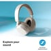 Sennheiser Accentum Wireless White - Auriculares Overear Inalámbricos