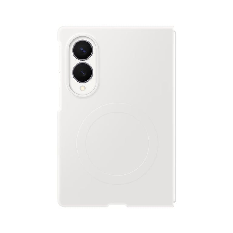 Pack 2 en 1 Coque magnétique en silicone Crème + Film anti reflet pour Samsung Galaxy Z Fold 8 - vue 5
