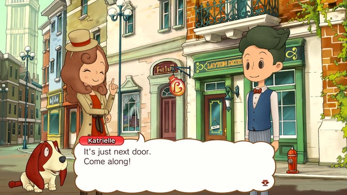 EL MISTERIOSO VIAJE DE LAYTON: Katrielle y la conspiración de los millonarios - Edición Deluxe Nintendo Switch Inglés, Francés