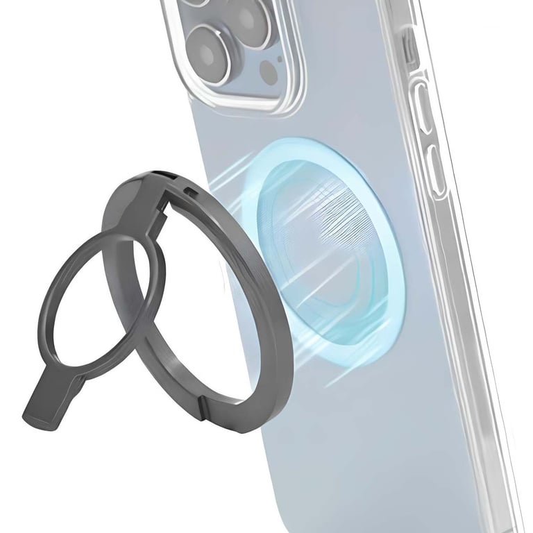 Support Bague Magnétique Stand Grip Compatible MagSafe Neuf - vue 3