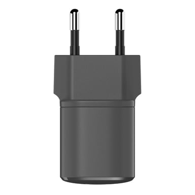 Mini chargeur USB-A 12W | Gris foncé