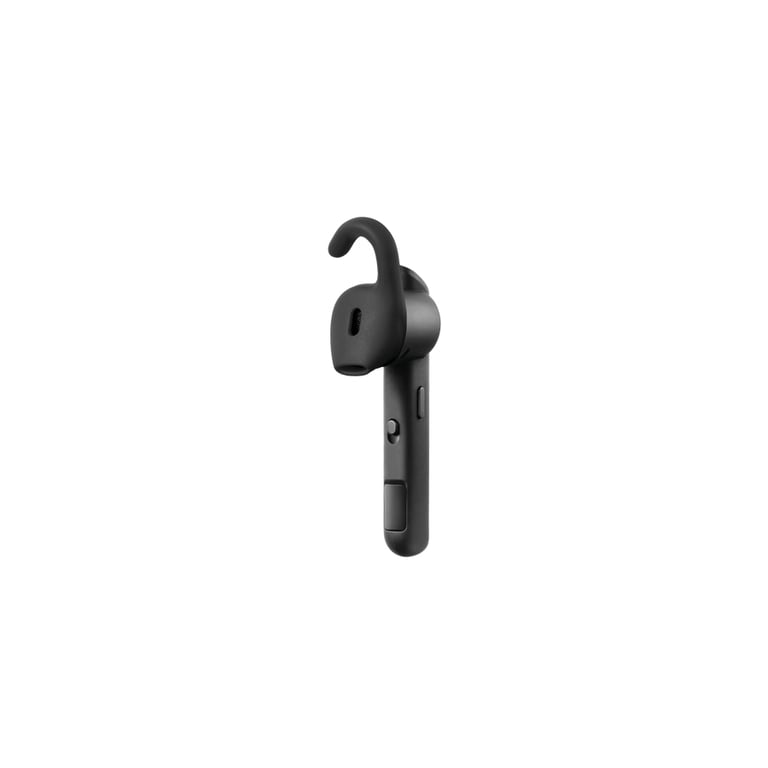 Jabra Stealth UC MS Auriculares inalámbricos con ganchos para la oreja, auriculares para llamadas/música Micro-USB Bluetooth Negro