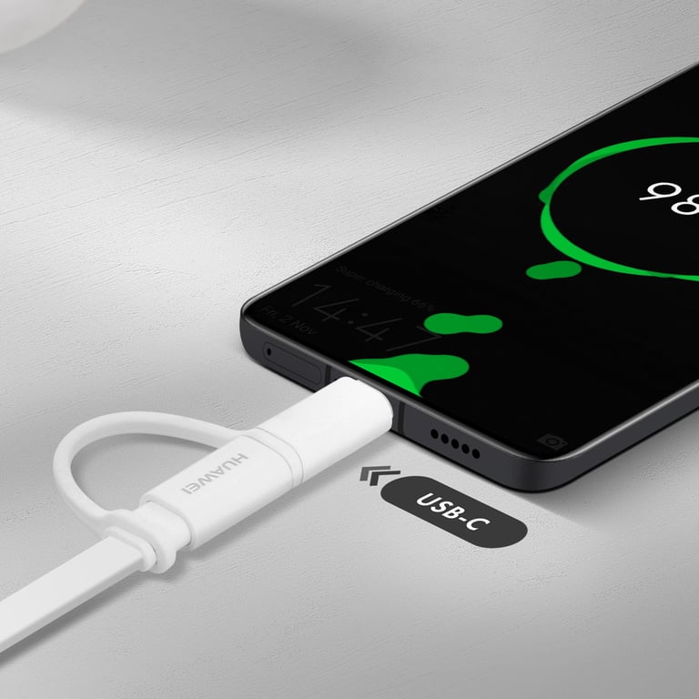 Huawei Câble 2 en 1 Micro USBUSB C 1.5m - vue 4