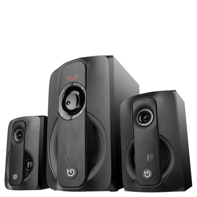Hiditec H400 set d'enceintes 40 W Universel Noir 2.1 canaux Bluetooth