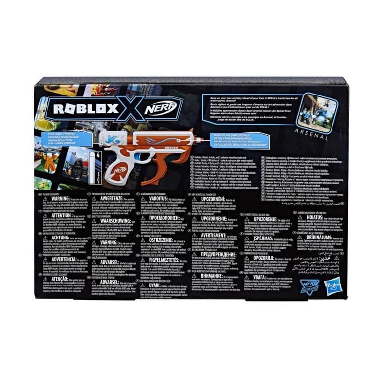 Nerf Roblox Arsenal Blaster Soul Catalyst inclut Code pour Objet virtuel Exclusif 4 fléchettes Nerf Elite - vue 5