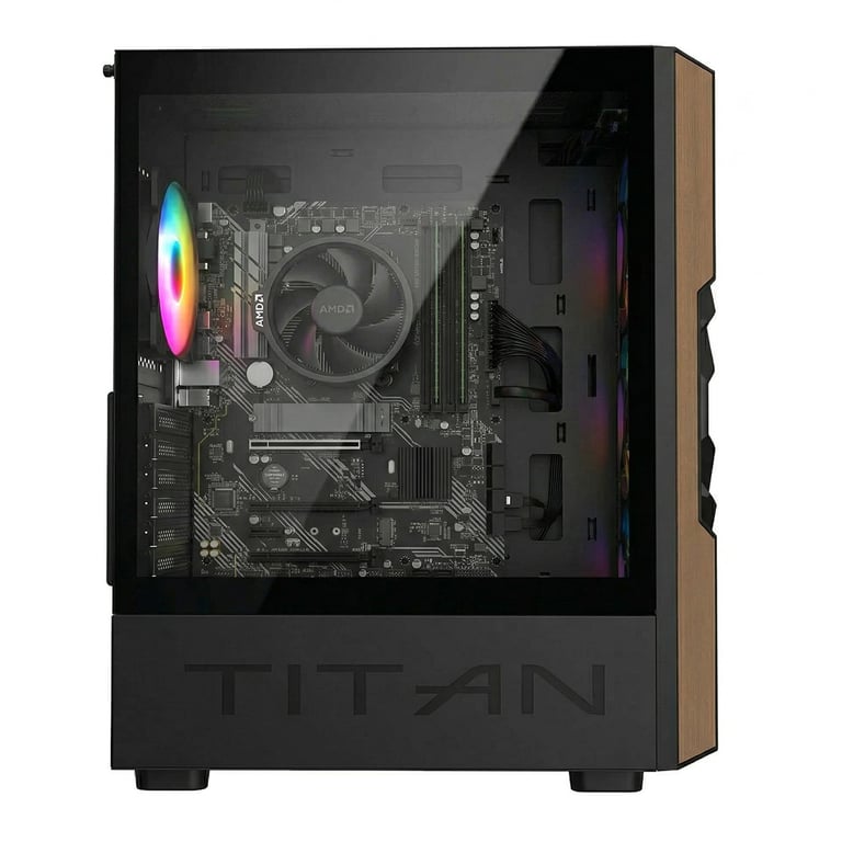 PC Gaming Pack Complet Ryzen 5 RAM .2 Graphique intégré Écran 24 FHD Clavier Tapis de Casque Windows 11 Pro Wifi PC Gamer Neuf - vue 2