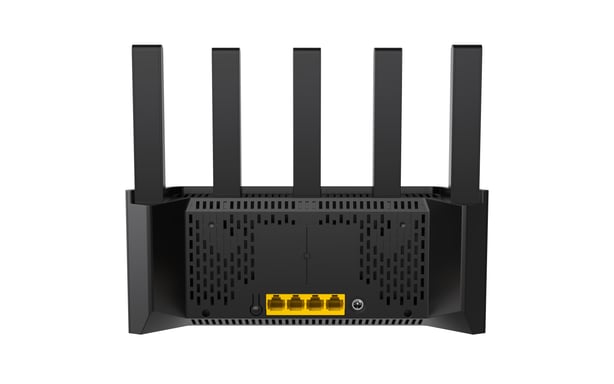 Tenda TX12L Pro routeur sans fil Gigabit Ethernet Bi-bande (2,4 GHz / 5 GHz) Noir