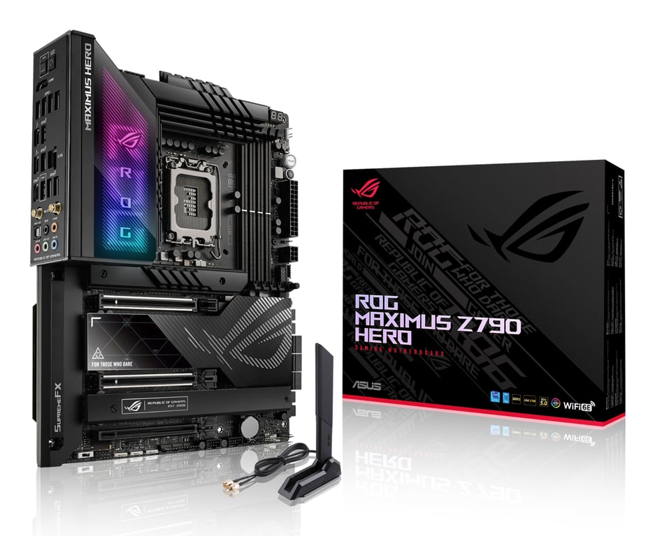 Asus ROG MAXIMUS Z790 HERO Z790LGA1700DDR5ATX - vue 10
