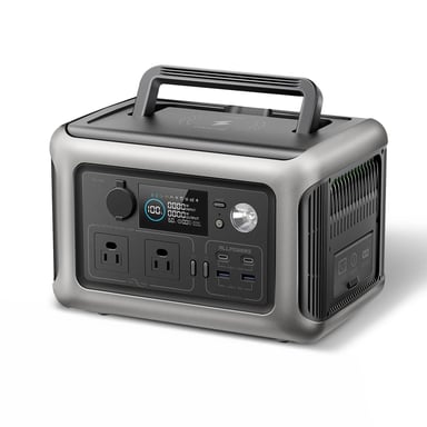 ALLPOWERS R600 Station d'Énergie Portable, Batterie LiFePO4 299 Wh, Générateur Solaire avec Sortie CA et Batterie 600 W, Charge Rapide de 0 à 100 % en 1 Heure, pour Camping, Camping-Car, Situations d'Urgence