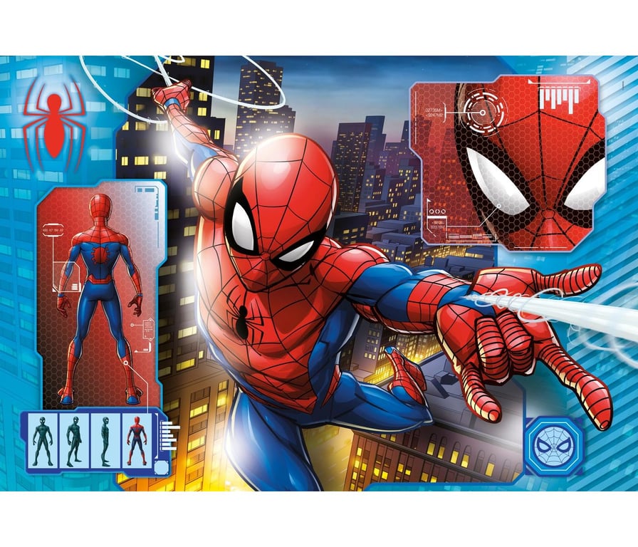 Clementoni 28507 Supercolor Collection Spider Man 24 Maxi pièces - vue 2