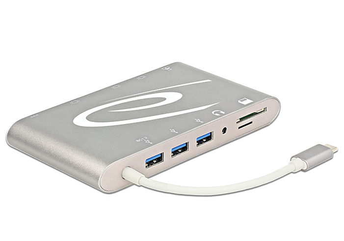 DeLOCK 87298 station d'accueil USB 3.2 Gen 1 3.1 Gen 1 Type C Neuf