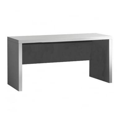 Vipack LARA escritorio lacado blanco - Diseño moderno y atemporal