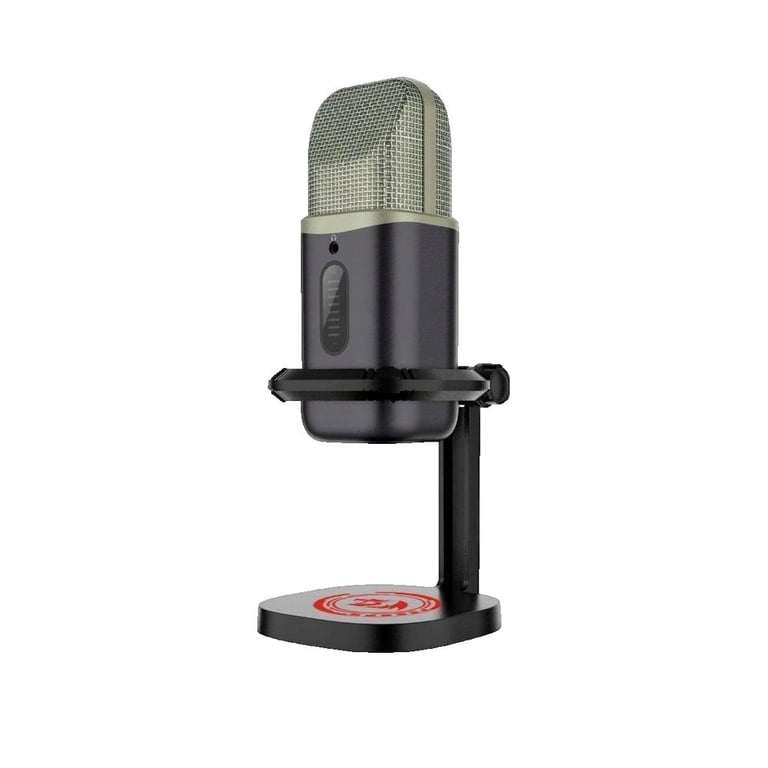 Microphone Redragon GM305 USB C cardioïde et omnidirectionnel avec RGB tactile - vue 3