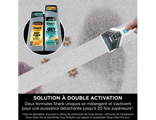 SHARK StainStriker PX200EUT - Smacchiatore, pulitore e aspirapolvere - portata 5,7 metri - compatto e portatile