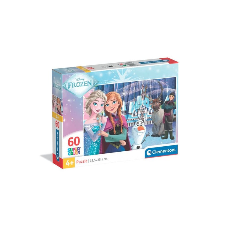 Puzzle 60 pièces : La Reine des Neiges Clementoni Puzzles - vue 1