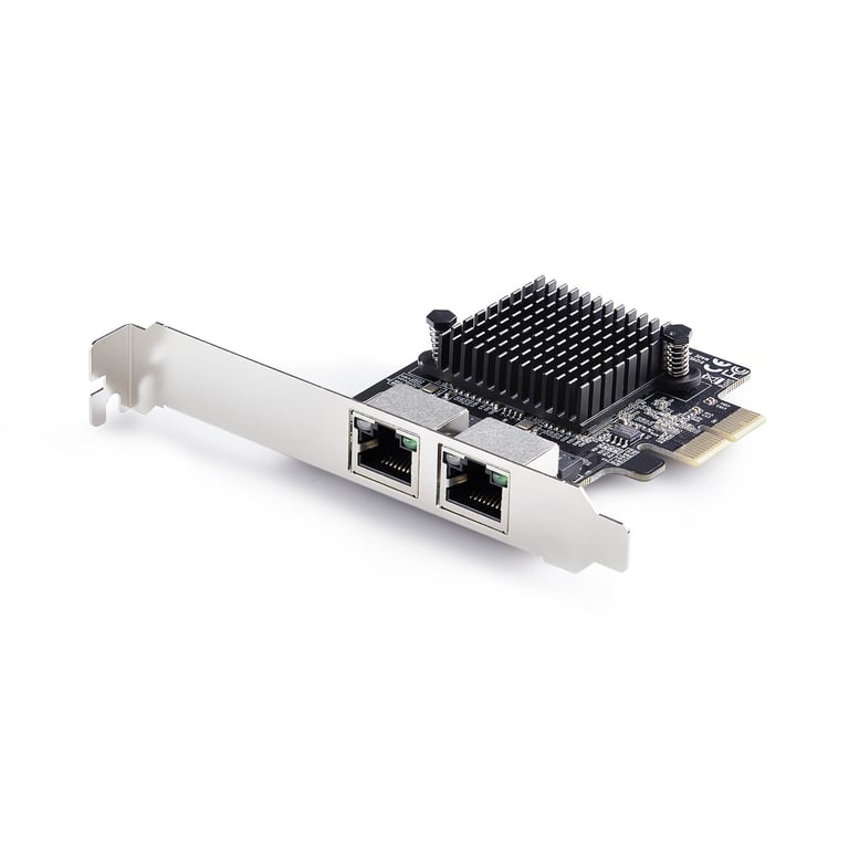 StarTech.com Carte réseau PCI Express à 2 ports RJ45 Ethernet 5 GbE - vue 3