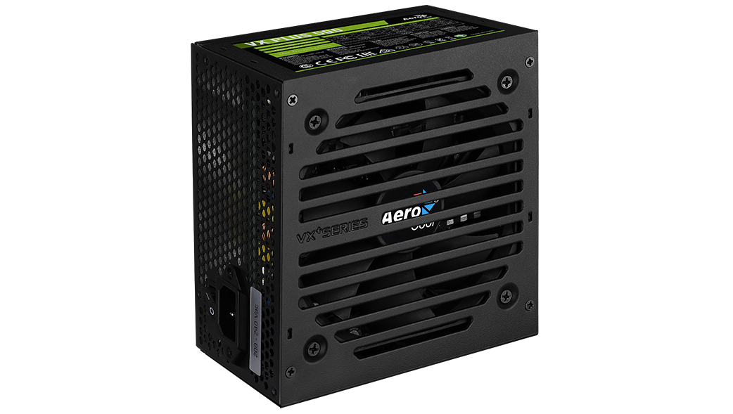 Aerocool VX Plus 500 unité d'alimentation d'énergie 500 W 20+4 pin ATX ATX Noir - Neuf
