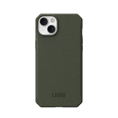 Custodia biodegradabile Outback per iPhone 14 Plus - Olive