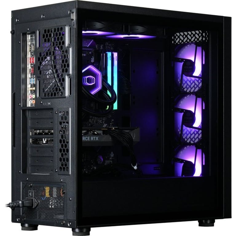 PC Gamer powered by COOLER MASTER Sans Windows AMD Ryzen RTX 5060 RAM DDR5 SSD - vue 4