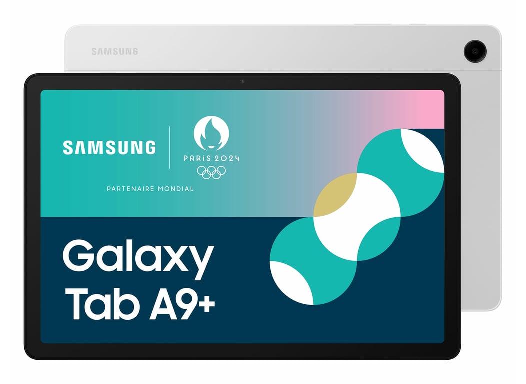 Galaxy Tab A9+ (11 ) Wifi 128 Go, Argent - Neuf