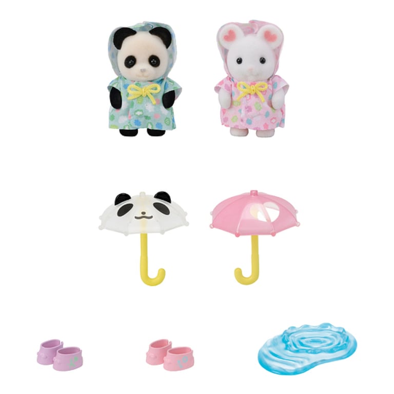 Sylvanian Families Duo de Bébés en Habits de Pluie - vue 4