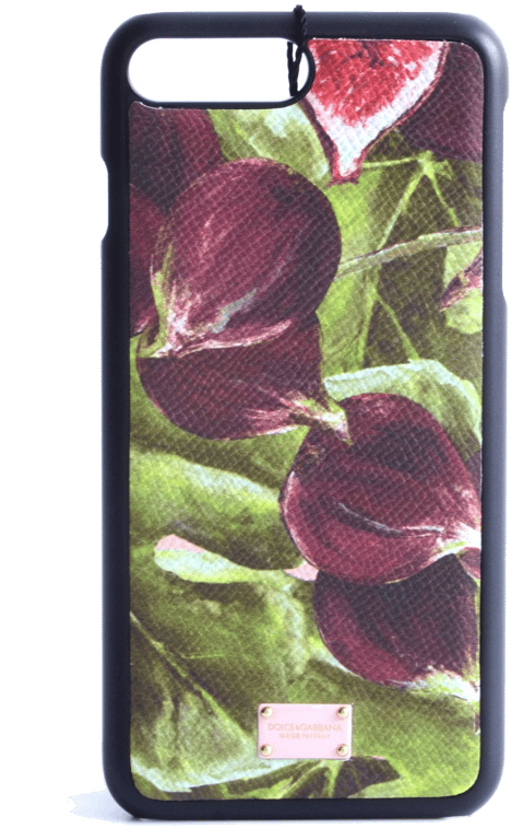Dolce & Gabbana Coque Figs Print iPhone 7 Plus - 8 Plus Case