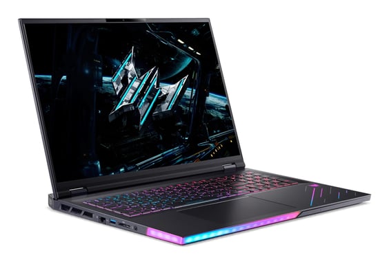 Acer Predator PH18-73-90B0 Notebook Intel Core Ultra 9 275HX 45,7 cm (18'') WQXGA 32 GB DDR5-SDRAM 1 TB SSD NVIDIA GeForce RTX 5080 Wi-Fi 7 (802.11be) Windows 11 Home Nero