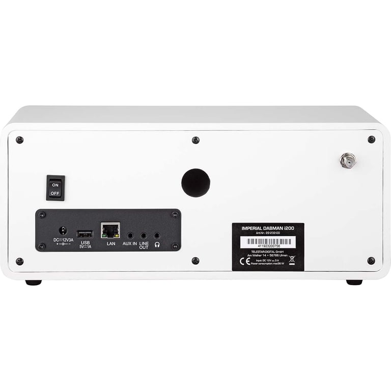 Radio Stéréo Multifonctionnelle DAB+ / FM / Internet DABMAN i200 Neuf - vue 3