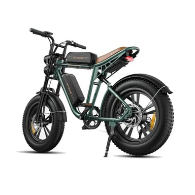 Bicicleta Eléctrico ENGWE M20 | Velocidad Máx 25 km/h | Autonomía 75 km | Motor 750W | BateríAs Duales 48V 13Ah | Neumáticos de 20 Pulgadas | Verde
