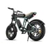 Bicicleta Eléctrico ENGWE M20 | Velocidad Máx 25 km/h | Autonomía 75 km | Motor 750W | BateríAs Duales 48V 13Ah | Neumáticos de 20 Pulgadas | Verde
