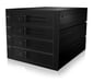 ICY BOX IB-564SAS-12G unidad de disco multiple Negro