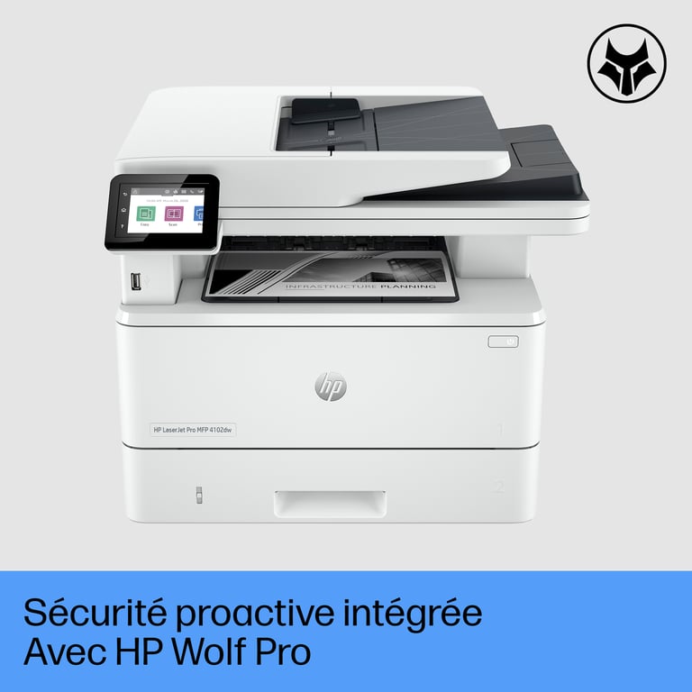 Coque pour mini imprimante housse pour mini imprimante Hp 2Z622F Tout en un LaserJet Pro 4102DW - vue 4