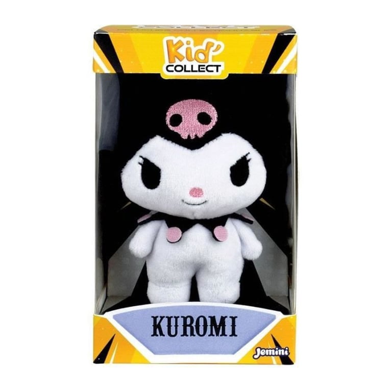 Peluche à collectionner Kuromi JEMINI Hello Kitty Kidcollect +/ 13 cm - vue 2