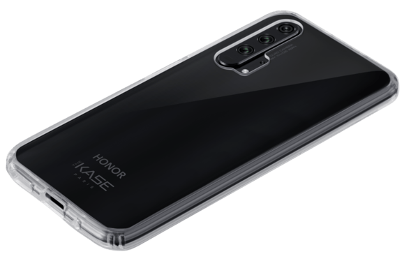 Coque hybride invisible pour Huawei 20 Pro, Transparent
