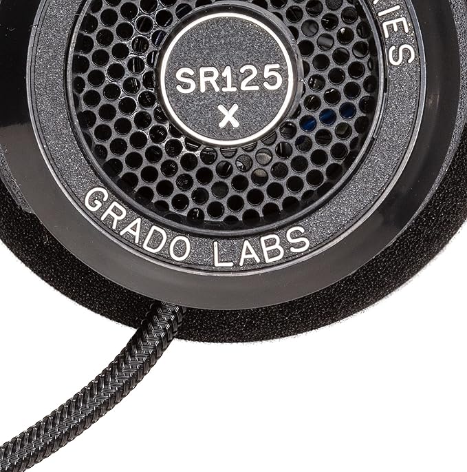 Grado SR125x - Noir - Filaire - Sur-oreille - Commandes volume - vue 5