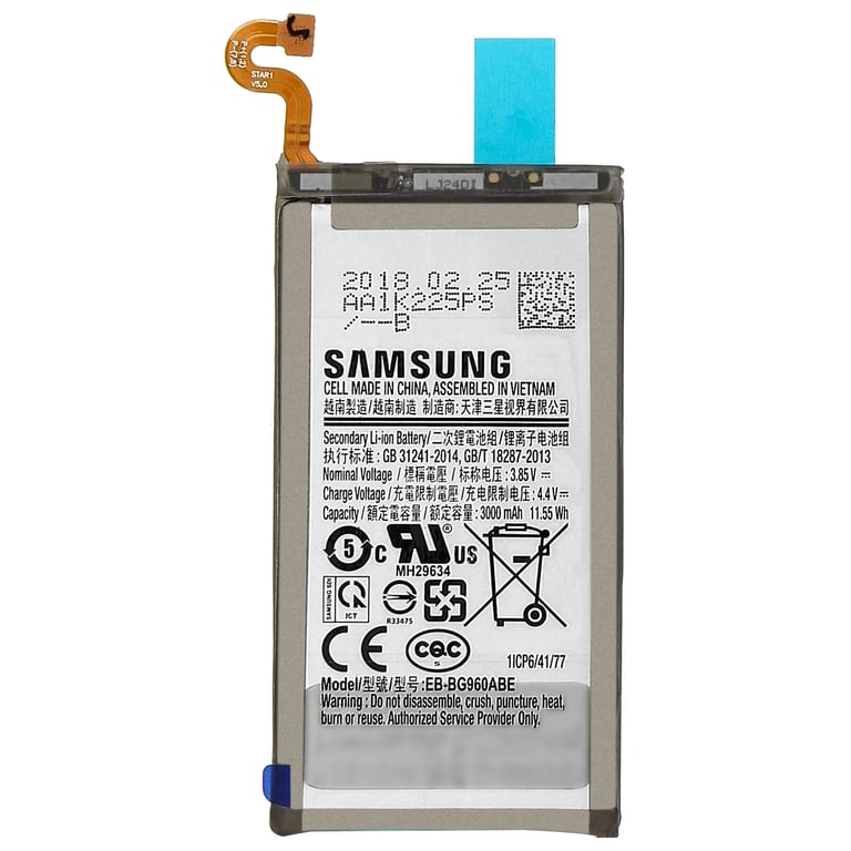 Samsung Galaxy S9 3000 mAh - vue 4