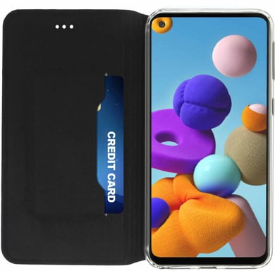 Akashi ALTFA21SBLK cover protettiva per cellulare Nero Samsung Galaxy A21S